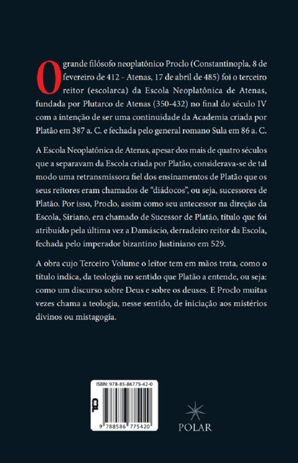 Sobre a Teologia de Platão Volume 3 - Image 3